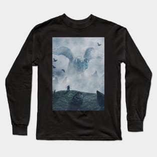 Fantasy Wolf Long Sleeve T-Shirt